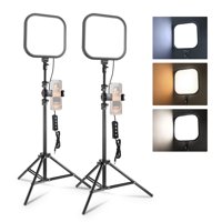 Kit De Luz Led Para Video Neewer 15W 27.5 Cm Bicolor 2 Piezas