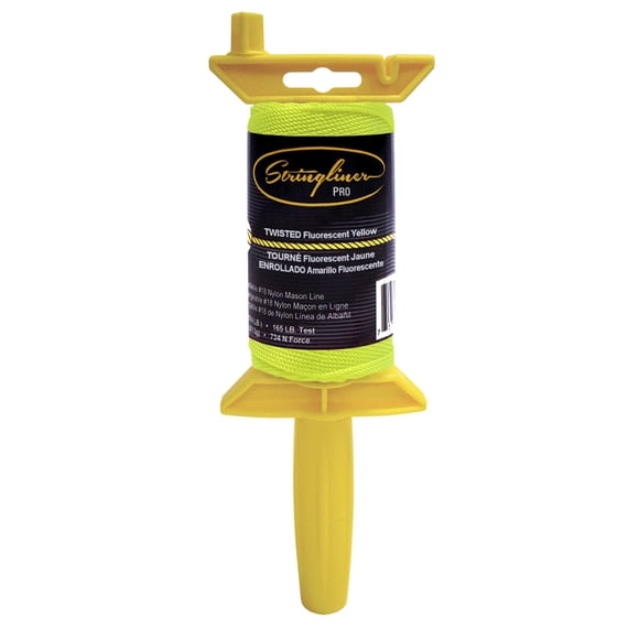 Chalk Line Stringliner 25112 amarillo de alta calidad