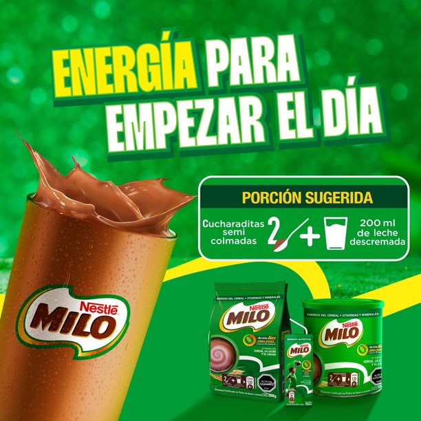 Saborizante de Leche Chocolate ActivGo Bolsa, 300 g | Lider