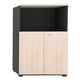 thumbnail image 1 of Gabinete Medio con Librero 2 Puertas Natura/Gris, 1 of 1