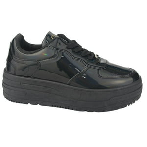 Zapatilla Chalada Mujer Mitsu-1 Negro Urbano
