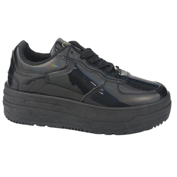 Zapatilla Chalada Mujer Mitsu-1 Negro Urbano