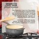 thumbnail image 4 of Cazo Segretto Cookware 2.13QT Blanco Hueso con Tapa, 4 of 9