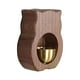 thumbnail image 1 of Campana de madera para comerciantes, gato de la suerte, regalo creativo, adornos para ventanas, puertas, timbres. Marrón oscuro, 1 of 5