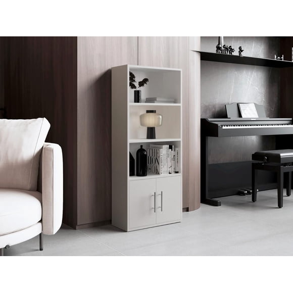 Biblioteca Eco Joy 2 Puertas 4 Niveles Blanco