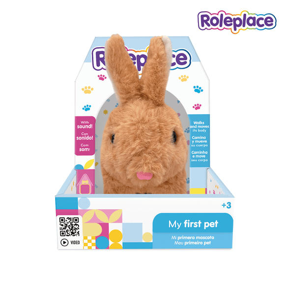 Peluche Interactivo Conejo con Sonido y Movimiento