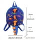 thumbnail image 2 of Children's New Backpack Schoolbag, Cute Cartoon Dinosaur Backpack For Little Boys Girls, Anti-lost Backpack With Leash, 2 of 3