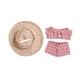 thumbnail image 1 of Ropa De Muñeca De Peluche, Pantalones Para Niñas Pequeñas, Juguete De Muñeca DIY, Atuendo Para Muñeca De 17 Cm, Blusas, Pantalones, Sombrero, 1 of 3