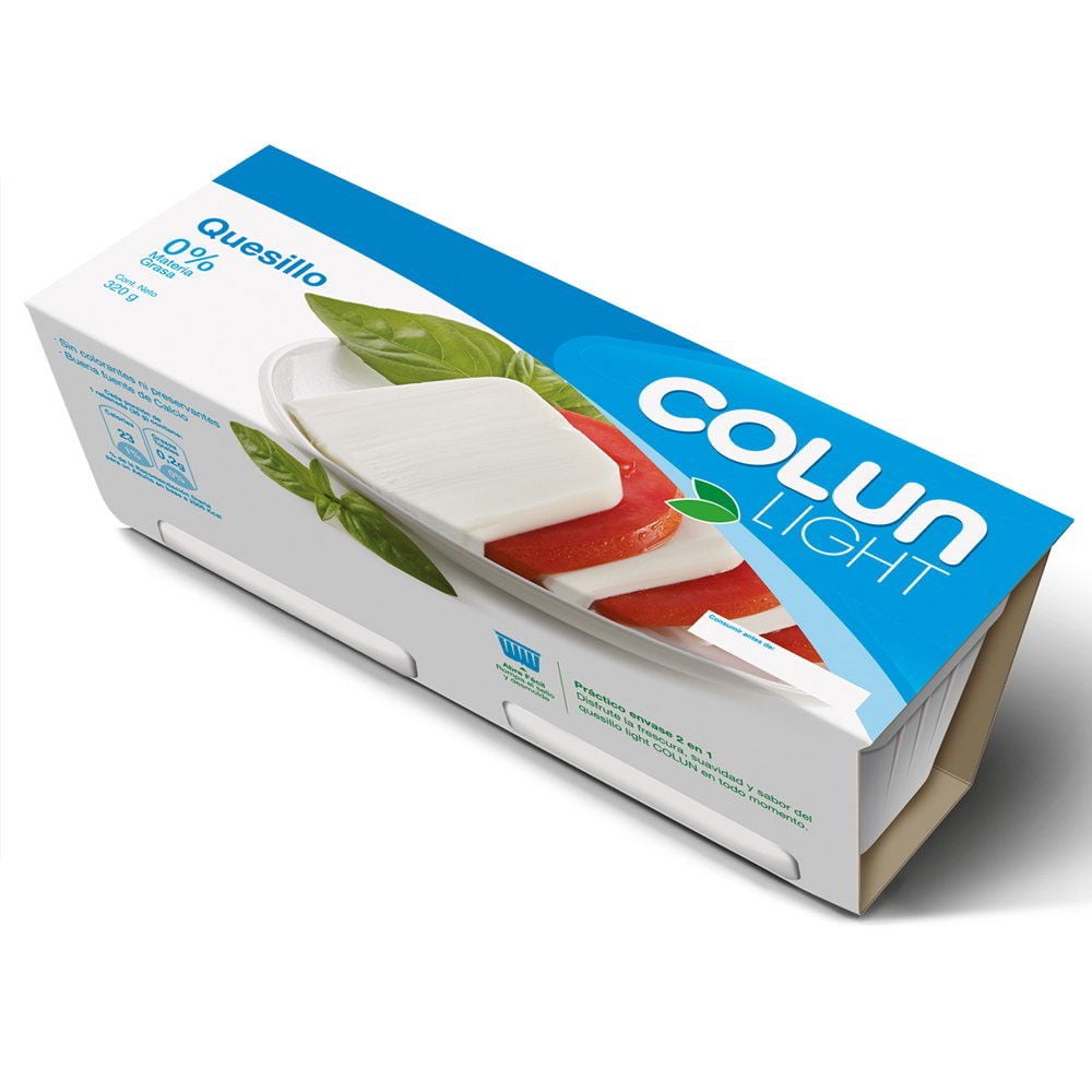 Quesillo Fresco Light Bolsa 320 g Colun