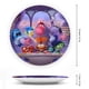 thumbnail image 2 of Intensa mente Plato decorativo de porcelana fina (bone china), plato decorativo de cerámica para hogar, oficina, soporte de pared, platos decorativos para dormitorio - 6 pulgadas (15 cm), 2 of 6