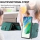 thumbnail image 3 of Funda Tipo Cartera con Correa Cruzada para Samsung Galaxy S21 FE Protección Contra Golpes Verde, 3 of 5