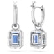 thumbnail image 4 of Pendientes Swarovski Una Octagon Azul Con Circonita Swarovski, 4 of 6