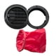 thumbnail image 2 of Kit de placa de cubierta de escotilla de 20 cm con bolsa de almacenamiento para canoa de kayak marino, 2 of 3
