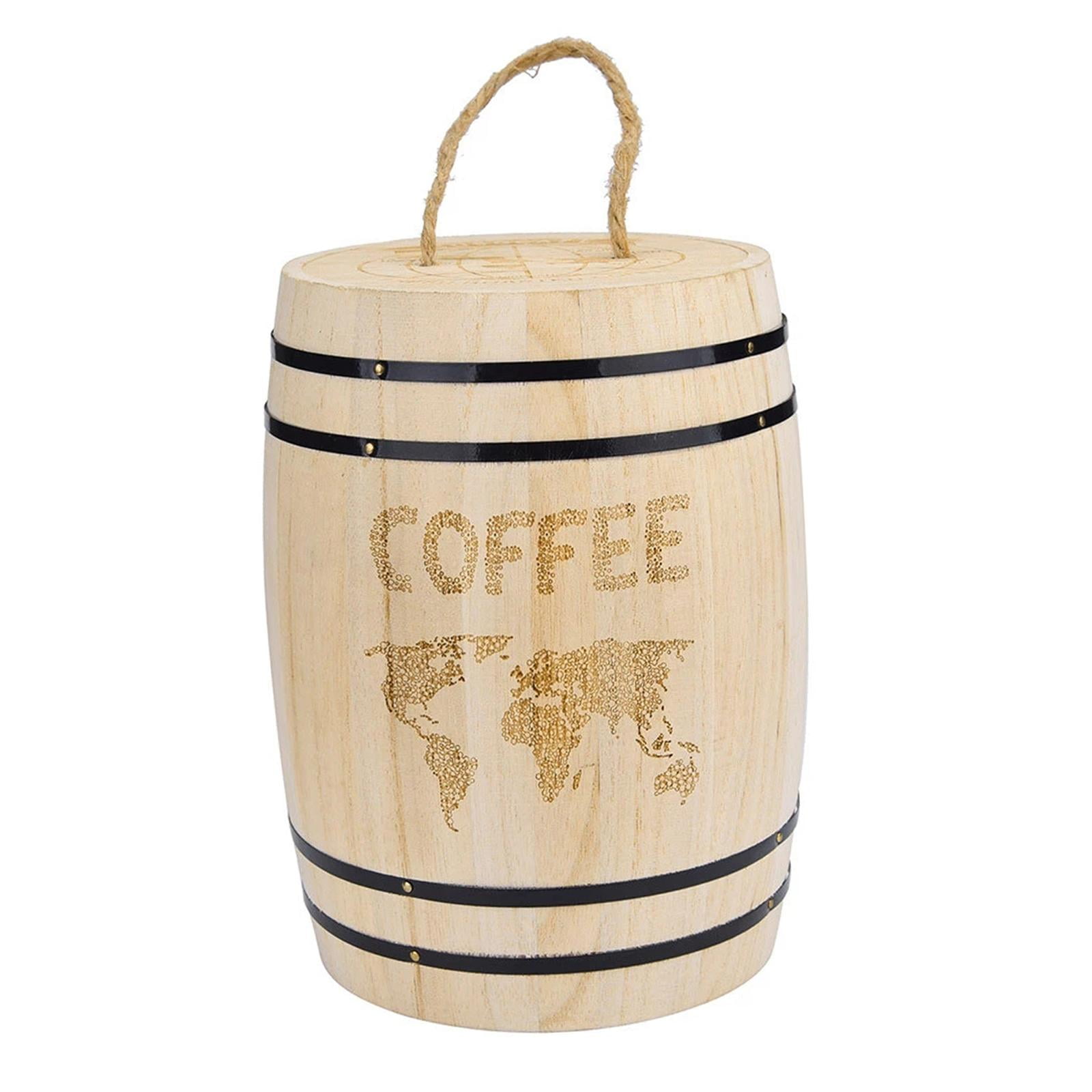 Bothyi - Barril De Madera Organizador De Escritorio Portalápices Soporte Durable Chic Para Oficina
