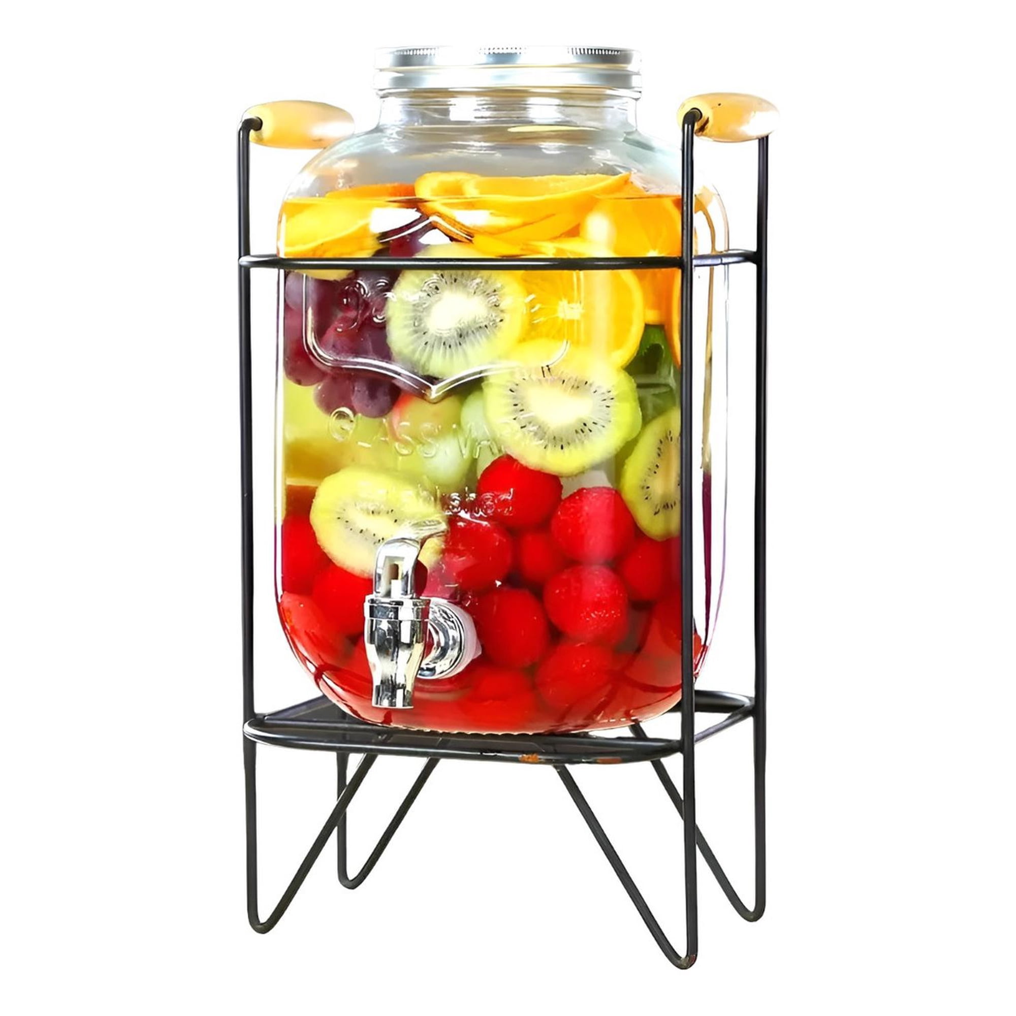 Pasteleriuscl - Dispensador De Jugos Con Atril Dispensadores De Bebidas 4l