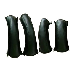 Magideal - Cubierta De La Manija Del Cochecito De Bebé Cubierta De La Manija De La Silla De Bebé Reemplazo De Cuero De Pu Fácil De Instalar Cubierta De La Manija Negro