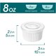thumbnail image 2 of Ramekins Vancasso de Porcelana con Tapa, 6 Unidades, 2 of 3