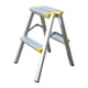thumbnail image 1 of Escalera De Tijera De 2 Escalones, Portátil, Para Oficina, Hogar, Antideslizante, Plegable, 1 of 5