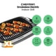 thumbnail image 2 of Parrilla Eléctrica Chefman 1500W Antiadherente 15x9 Temp Control, 2 of 3