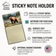 thumbnail image 3 of Dispensador recargable con soporte para notas adhesivas Kodiak Bear, 3 of 7
