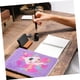 thumbnail image 3 of 2 cuadernos de unicornio para álbumes de recortes, agenda de oficina, precioso bloc de notas de peluche, cuenta de niña esponjosa, 3 of 7