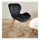thumbnail image 2 of Juego de Comedor Warwick Melamina Wood 120cm + 4 Sillas Mariposa Velvet Negro, 2 of 3