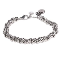 Brazalete Unisex Gino Rodinis B514 | Plateado