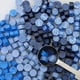 thumbnail image 2 of Perlas de cera para sellar Atopbb, 250 piezas, mezcla azul de 5 colores, 2 of 6
