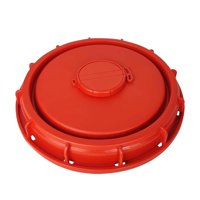 Magideal - Cubierta De La Tapa Del Totalizador Ibc, Tapa Del Tanque De Líquido De Agua Del Tanque Ibc, Portátil, Ajuste Rojo, Fácil De Instalar Con Orificio De