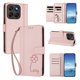 thumbnail image 2 of Funda Cartera Trébol para Motorola Moto G77 con Ranuras Tarjetas y Carga Inalámbrica Rosa, 2 of 6