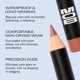 thumbnail image 3 of Delineador de Labios Impermeable MOB M1990 Neutral de Tono Frío, 3 of 9