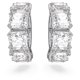 thumbnail image 2 of Pendientes Swarovski Matrix Transparentes con Acabado de Rodio, 2 of 9