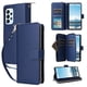 thumbnail image 5 of Funda Cartera con Cremallera y Correa para Samsung Galaxy A23 Soporte y Tarjetero Azul, 5 of 6