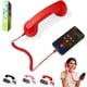 thumbnail image 1 of Auricular retro VEANXIN para dispositivos con Type-C (rojo), 1 of 7