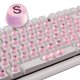 thumbnail image 1 of Pegatinas elevadas para teclado con brillo – para usuarios con uñas largas, 1 of 6