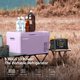 thumbnail image 5 of Refrigerador portátil BougeRV Purple 23L 12V/24V DC 110-240V AC, 5 of 8
