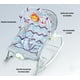 thumbnail image 4 of Silla Nido Mecedora Con Vibración y Melodía Gris LuBabycas, 4 of 7