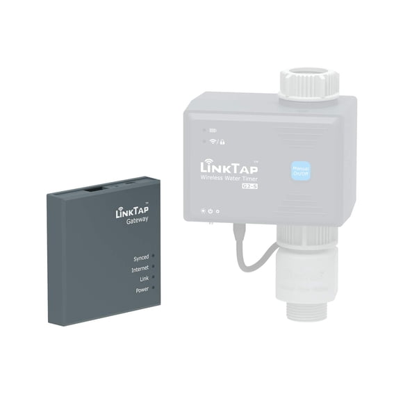 Hub Ethernet cableado Gateway LinkTap para sistema de riego