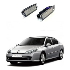 Genérico - Luz Patent Led Renault Laguna 3 / Renault Koleos - Canbus
