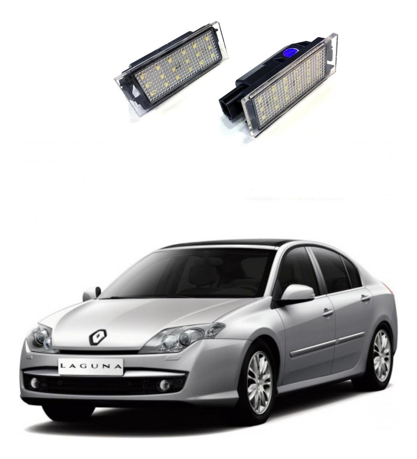 Genérico - Luz Patent Led Renault Laguna 3 / Renault Koleos - Canbus