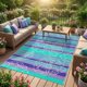 thumbnail image 1 of Alfombra Garvee 152x203 cm Exterior Impermeable y Reversible, 1 of 7