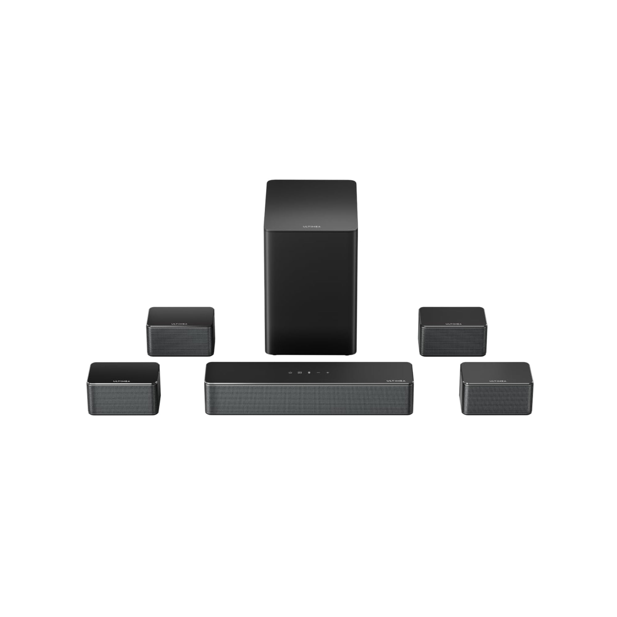 Barra De Sonido Ultimea Poseidon D70 7.1 Canales 410 W Subwoofer Inalámbrico