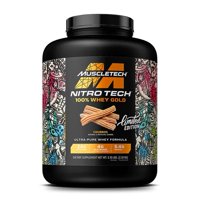 Muscletech - Nitro Tech Whey Gold Edición Limitada 5 Lbs Churro