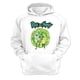thumbnail image 1 of Polerón Canguro Rick And Morty Blanco Talla Xl Unisex, 1 of 2