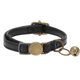 thumbnail image 1 of Collar para Gato Unique Bargains Ajustable con Característica de Seguridad PU con Campana Negro, 1 of 7
