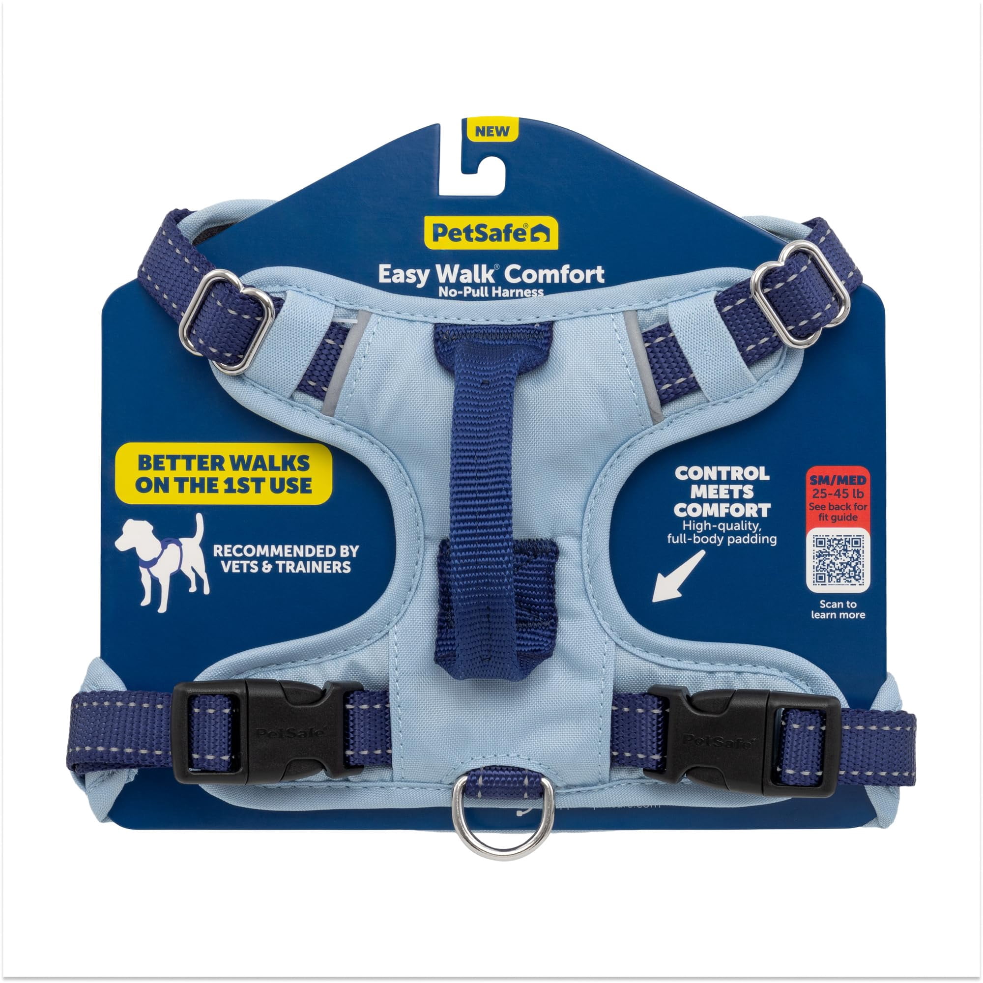 Arnés Para Perros Petsafe Easy Walk Comfort, Sin Tirones, Azul, X-small