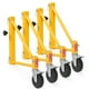 thumbnail image 1 of Estabilizadores para andamios VEVOR, paquete de 4 unidades, 453 kg de carga con ruedas giratorias, 1 of 3