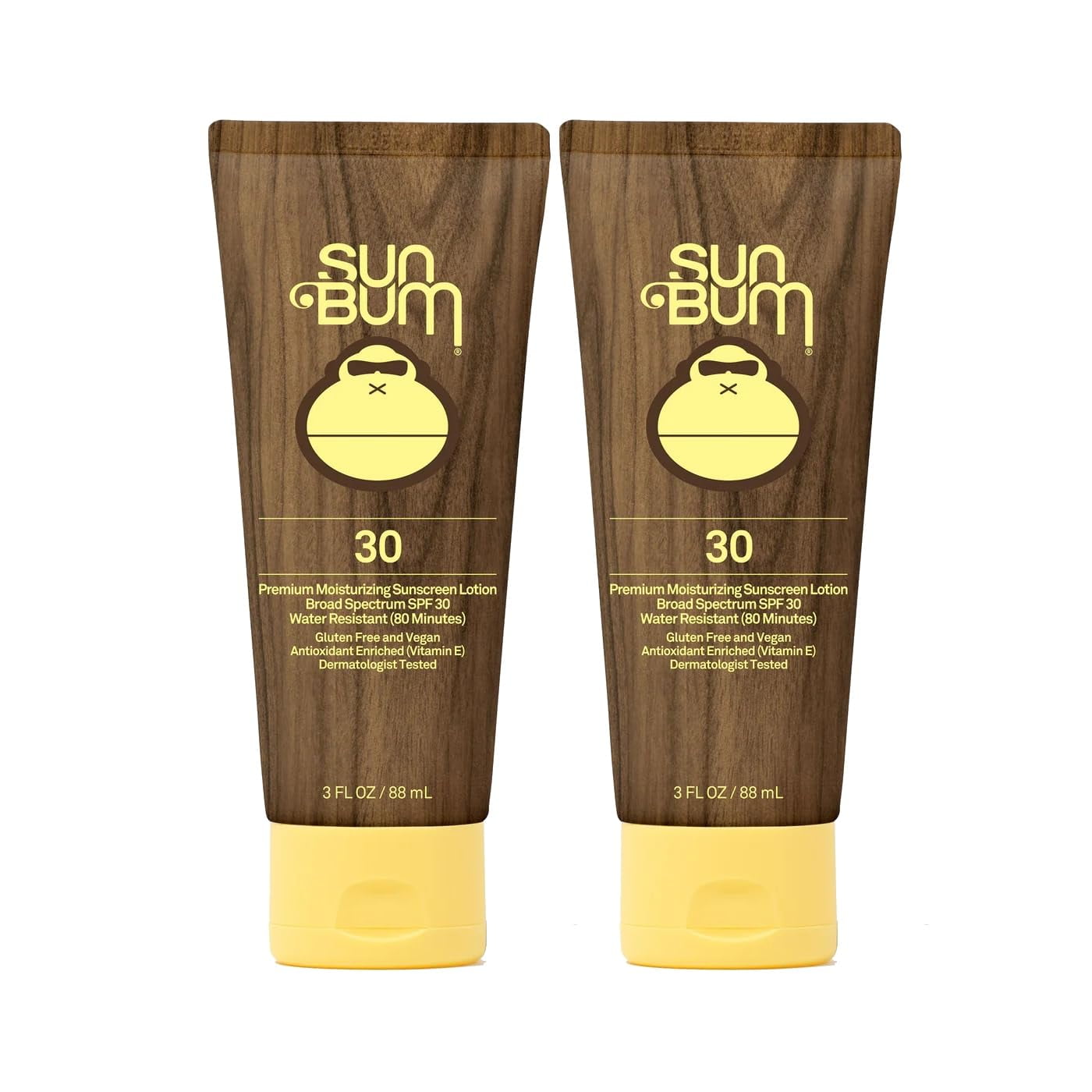 Loción De Protección Solar Sun Bum Original Spf 30 90 Ml (paquete De 2)