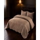 thumbnail image 3 of Quilt Cubrecama De Verano 2 Plazas Con Relieve Color Marron, 3 of 4