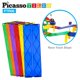 thumbnail image 5 of Set de bloques de construcción PicassoTiles Race Track Ramp, 6 piezas, 5 of 9